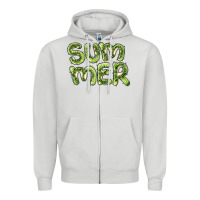 Summer Kiwi Zipper Hoodie | Teevron