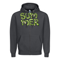 Smoke summer kiwi Zipper Hoodie - BarkalooDesign