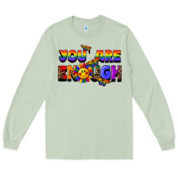 Matcha you are enough Long Sleeve Tee - FaDigitalArtStudio