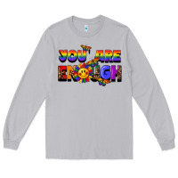 Moon Dust you are enough Long Sleeve Tee - FaDigitalArtStudio