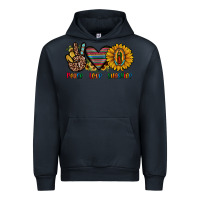 Navy peace love sunshine Urban Hoodie - JahusDesignShop