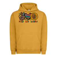 Pigment Peanut Butter peace love sunshine Urban Hoodie - JahusDesignShop
