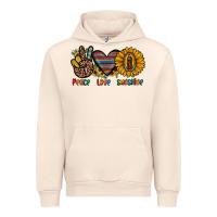 Sandshell peace love sunshine Urban Hoodie - JahusDesignShop