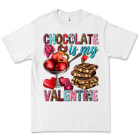 White Chocolate is my valentine Valentine's Day Premium Tee - HowdyJamesFarm