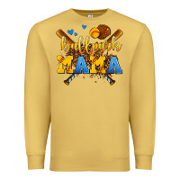 Antique Gold ballpark mama Premium Sweatshirt - AdoDesignShop