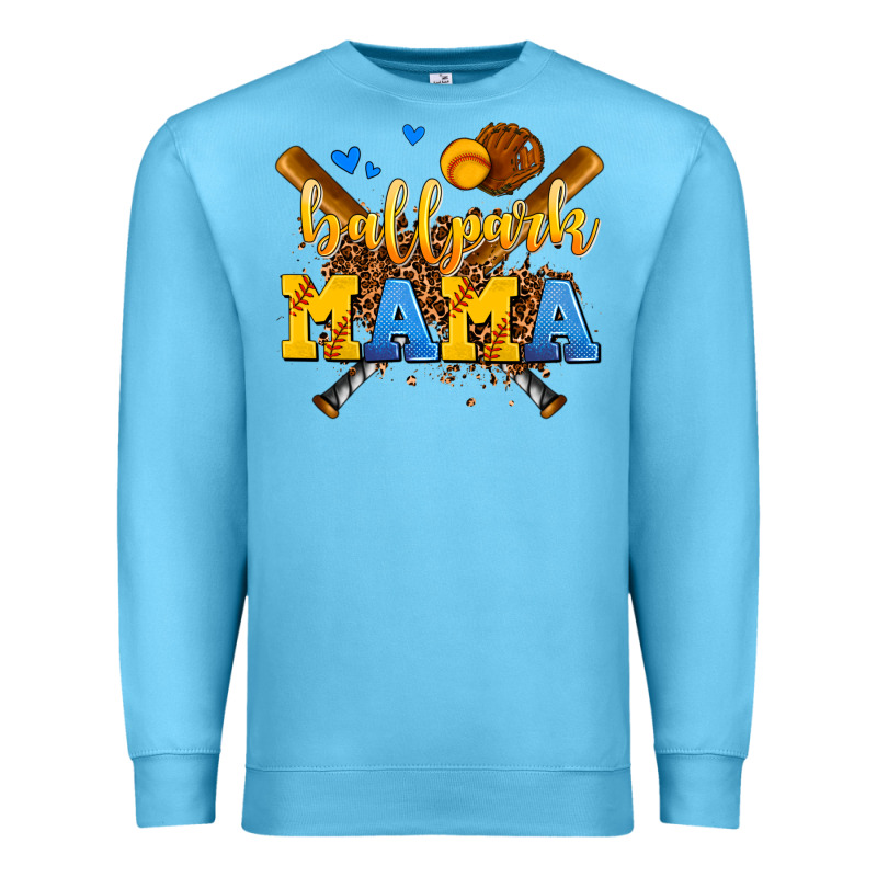 Ballpark Mama Premium Sweatshirt by AdoDesignShop | Teevron
