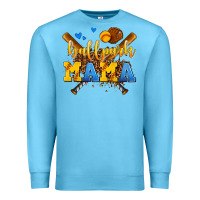 Ocean Blue ballpark mama Premium Sweatshirt - AdoDesignShop