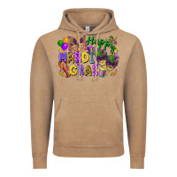 Vintage Coffee Happy Mardi Gras Vintage Hoodie - FaDigitalArtStudio