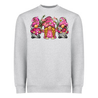 Breast Cancer Gnome Heavyweight Sweatshirt | Teevron