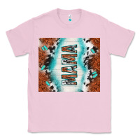 Bubblegum Pink tooled leather and cowhide mama Classic Tee - TumblerDesignByShophia