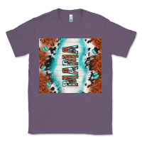 Lavender tooled leather and cowhide mama Classic Tee - TumblerDesignByShophia