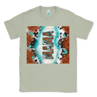 Matcha tooled leather and cowhide mama Classic Tee - TumblerDesignByShophia