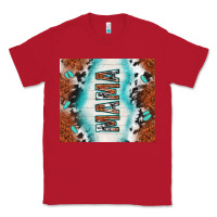 Red tooled leather and cowhide mama Classic Tee - TumblerDesignByShophia
