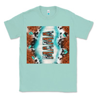 Seafoam tooled leather and cowhide mama Classic Tee - TumblerDesignByShophia