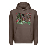 Coffee Baby's First Christmas Premium Hoodie - CowhideDigitalArt