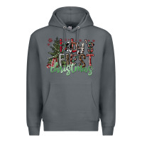 Rock Baby's First Christmas Premium Hoodie - CowhideDigitalArt
