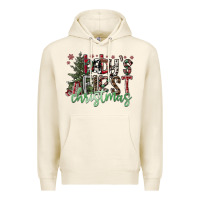 Tofu Baby's First Christmas Premium Hoodie - CowhideDigitalArt