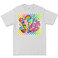 Dove Grey retro summer Premium Tee - TumblerDesignByShophia