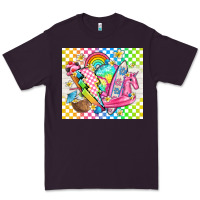 Plum retro summer Premium Tee - TumblerDesignByShophia