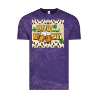 Cloud Purple Bad and boozy Vintage Tee - CowGirlArtShop