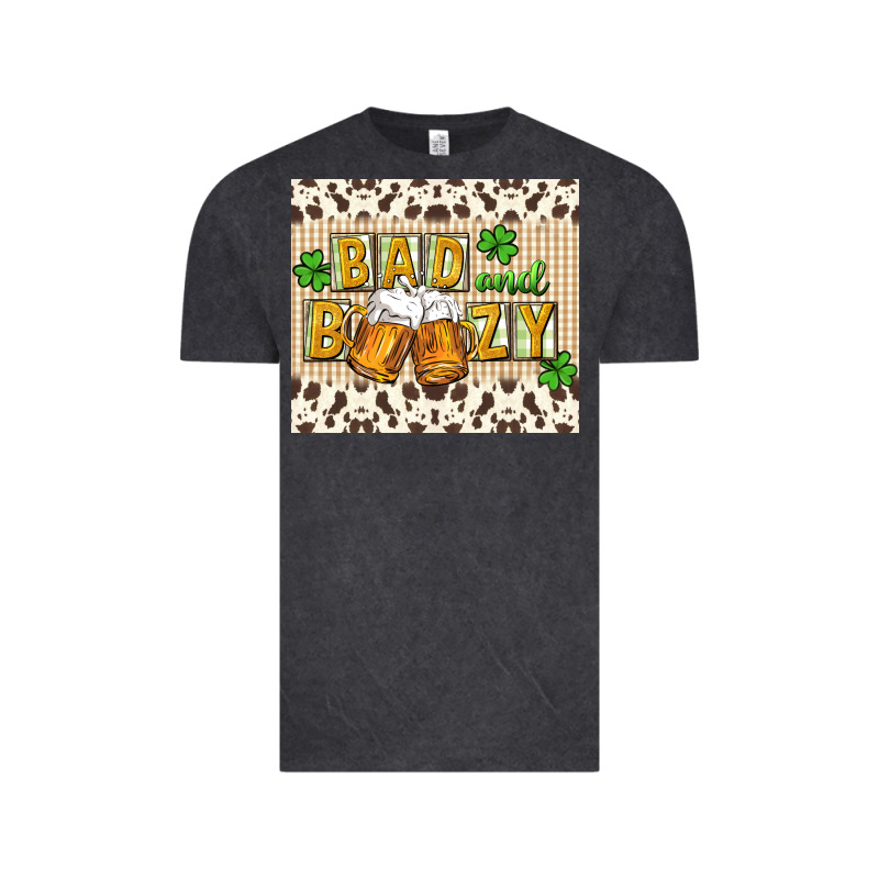 Bad And Boozy Vintage Tee by CowGirlArtShop | Teevron