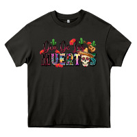 Asphalt Dia De Los Muertos Heavy Core Tee - texasbilliewilder