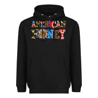 Black American honey Heavyweight Hoodie - AdoDesignShop