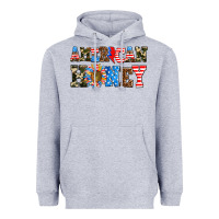 Heather Grey American honey Heavyweight Hoodie - AdoDesignShop