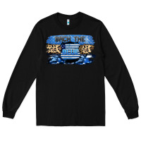 Black Back the blue Long Sleeve Tee - FaDigitalArtStudio