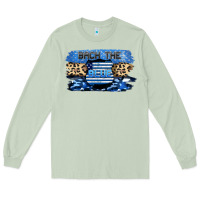 Matcha Back the blue Long Sleeve Tee - FaDigitalArtStudio