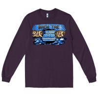Plum Back the blue Long Sleeve Tee - FaDigitalArtStudio