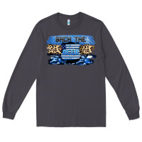 Smoke Back the blue Long Sleeve Tee - FaDigitalArtStudio