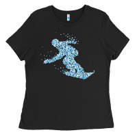 Ski Vacation T  Shirt Snowboard Snowboarder Snowboarding T  Shirt Ladies Tee | Teevron