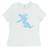 White ski vacation t  shirt snowboard snowboarder snowboarding t  shirt Ladies Tee - maiPhamDesign