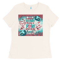 Bone every patient leaves a paw print in my heart Ladies Tee - TumblerDesignByShophia