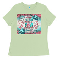 Matcha every patient leaves a paw print in my heart Ladies Tee - TumblerDesignByShophia