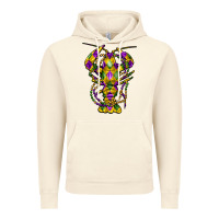 Vintage Artic mardi gras crawfish Vintage Hoodie - FaDigitalArtStudio