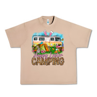 Burro Happy Easter camping Urban Heavy Tee - OliviaCreatesArt