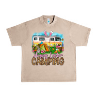 French Oak Happy Easter camping Urban Heavy Tee - OliviaCreatesArt