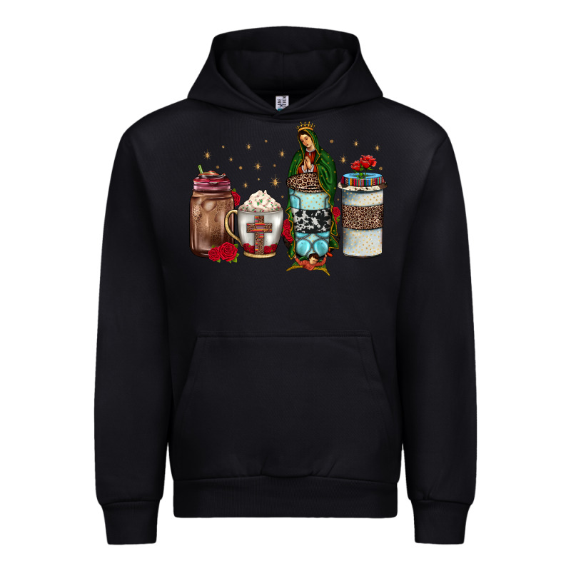 Our Lady Of Guadalupe Coffee Urban Hoodie by JahusDesignShop | Teevron
