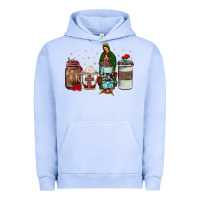 Pigment Grape Ice our lady of guadalupe coffee Urban Hoodie - JahusDesignShop