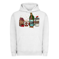 Pigment Lunar Rock our lady of guadalupe coffee Urban Hoodie - JahusDesignShop