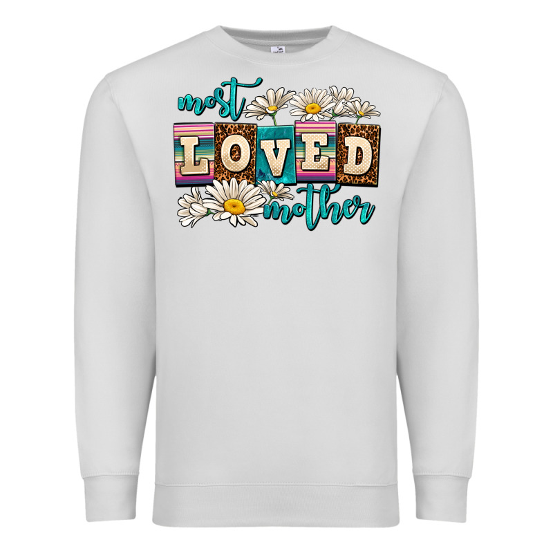 Most Loved Mother Premium Sweatshirt by AdoDesignShop | Teevron