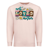 Pale Pink most loved mother Premium Sweatshirt - AdoDesignShop