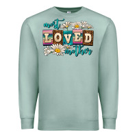 Seafoam most loved mother Premium Sweatshirt - AdoDesignShop