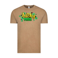 Vintage Coffee lucky mini st patricks Vintage Tee - HowdyJamesFarm