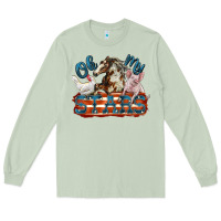 Matcha Oh my stars farm animals Long Sleeve Tee - FaDigitalArtStudio