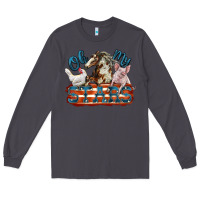 Smoke Oh my stars farm animals Long Sleeve Tee - FaDigitalArtStudio