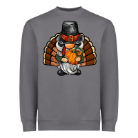 Storm thanksgiving turkey gnome Heavyweight Sweatshirt - BarkalooDesign