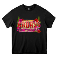 Black Badass Mamacita Heavy Core Tee - texasbilliewilder